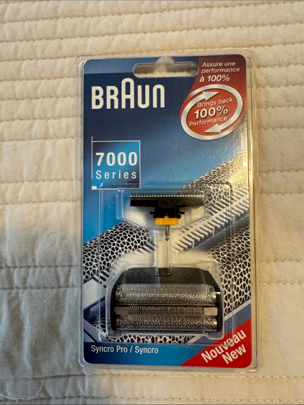 Braun 7000 Series Syncro Pro Replacement Foil & Cutter